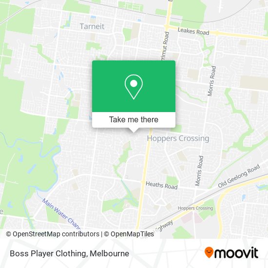 Boss Player Clothing map