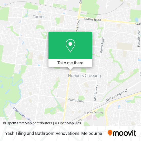 Yash Tiling and Bathroom Renovations map