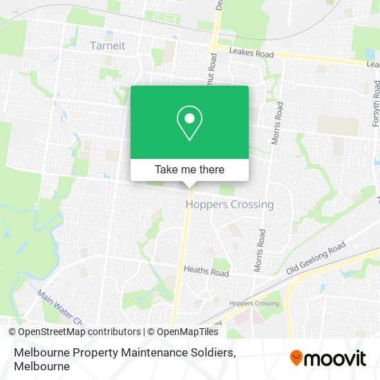 Melbourne Property Maintenance Soldiers map