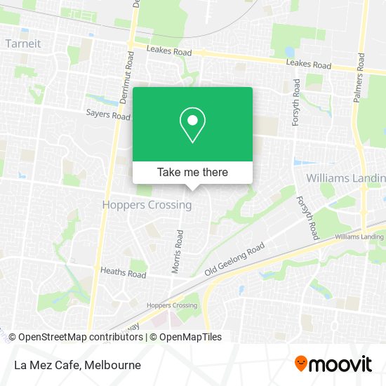 La Mez Cafe map