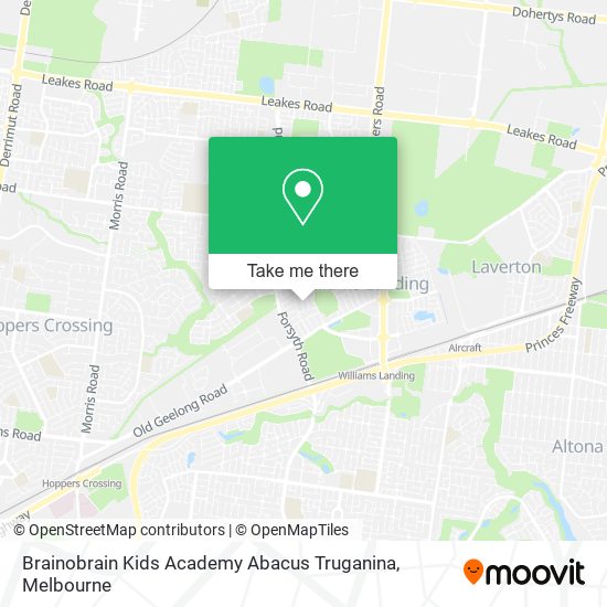 Brainobrain Kids Academy Abacus Truganina map