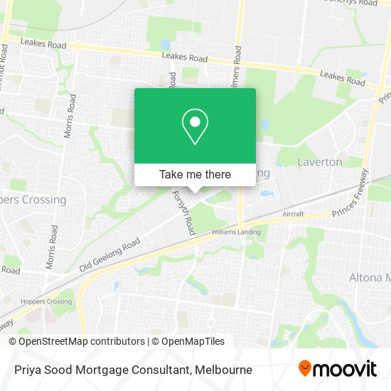 Priya Sood Mortgage Consultant map