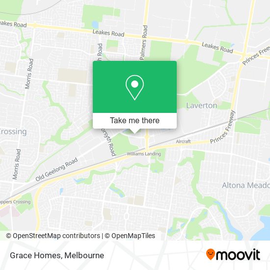 Grace Homes map
