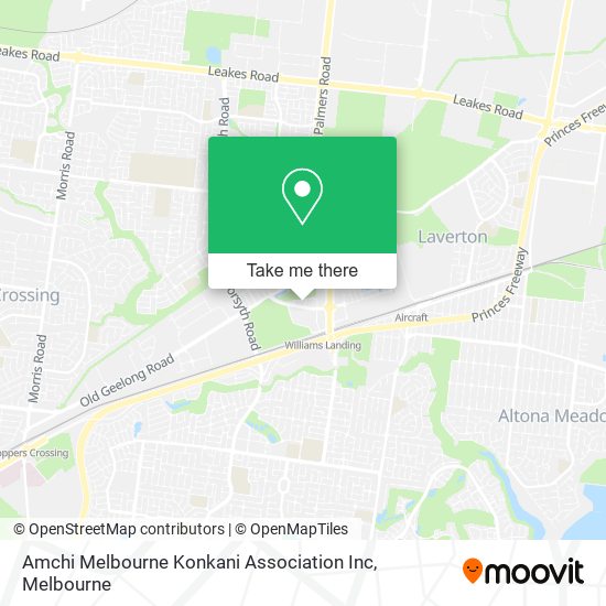 Amchi Melbourne Konkani Association Inc map