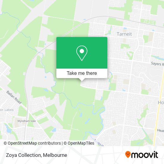 Zoya Collection map