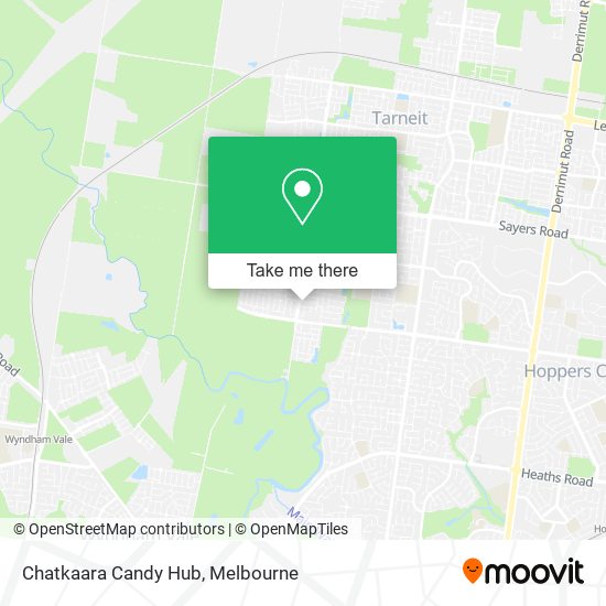 Chatkaara Candy Hub map