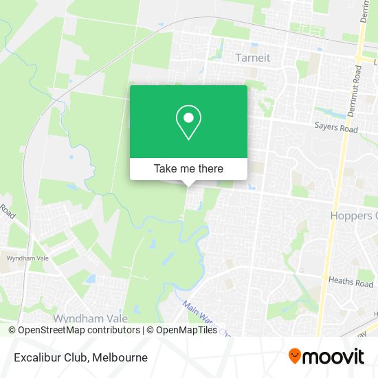 Excalibur Club map
