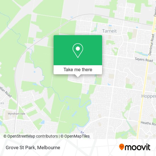 Grove St Park map