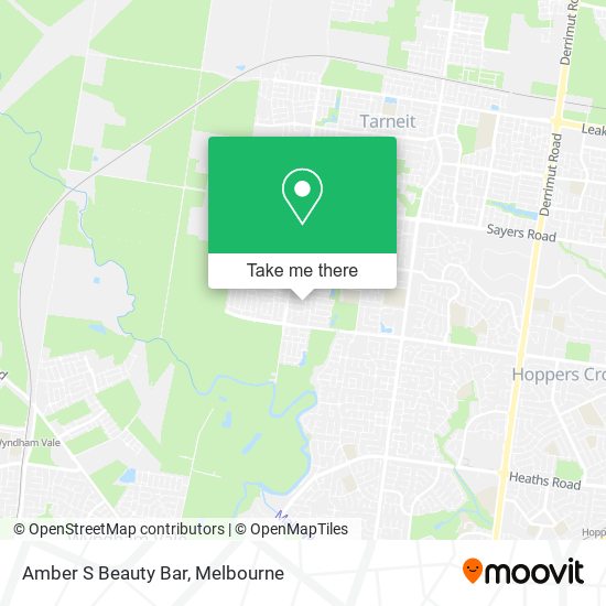 Amber S Beauty Bar map