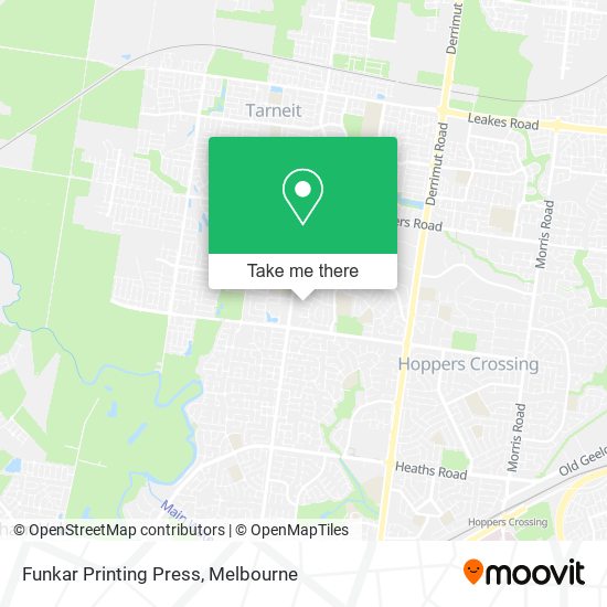 Funkar Printing Press map
