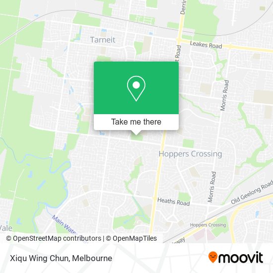 Xiqu Wing Chun map
