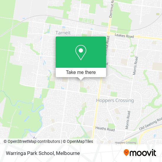 Warringa Park School map