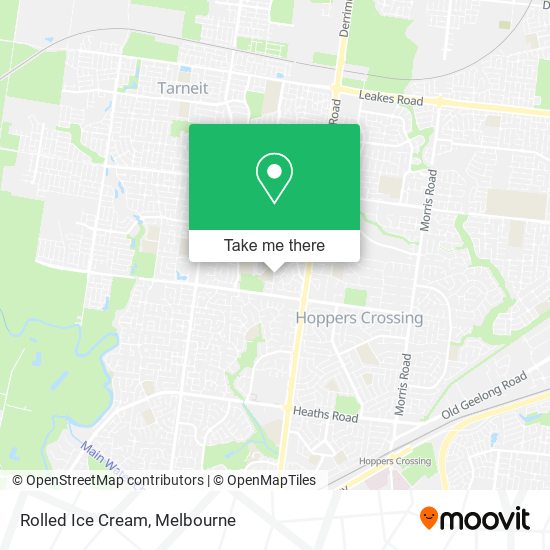 Rolled Ice Cream map