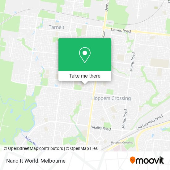 Nano It World map