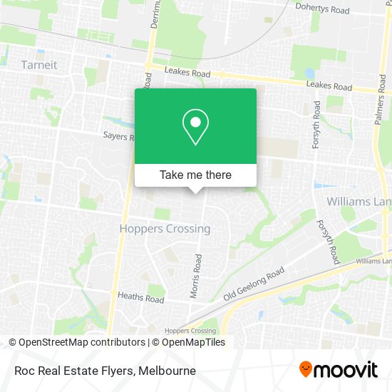 Roc Real Estate Flyers map