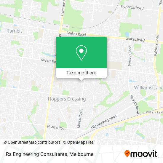 Ra Engineering Consultants map