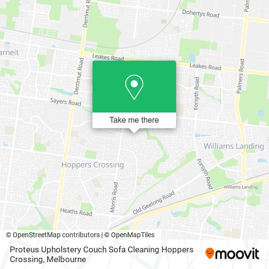 Proteus Upholstery Couch Sofa Cleaning Hoppers Crossing map