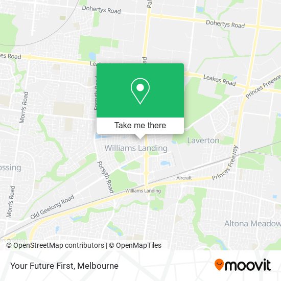 Your Future First map