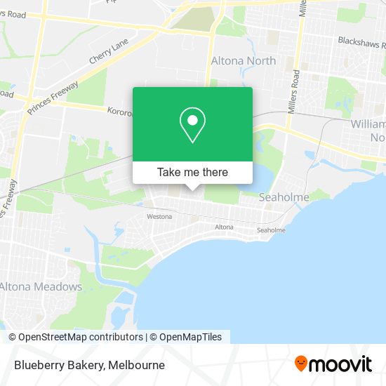 Blueberry Bakery map