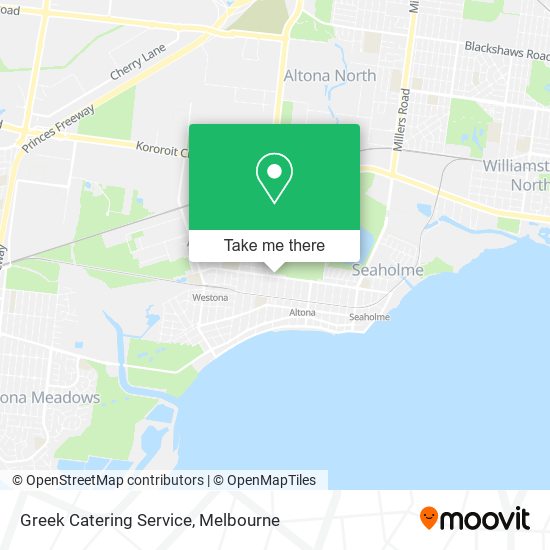Greek Catering Service map
