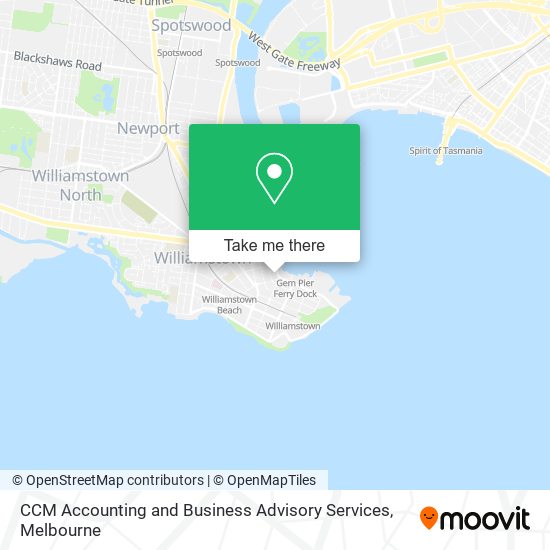 CCM Accounting and Business Advisory Services map