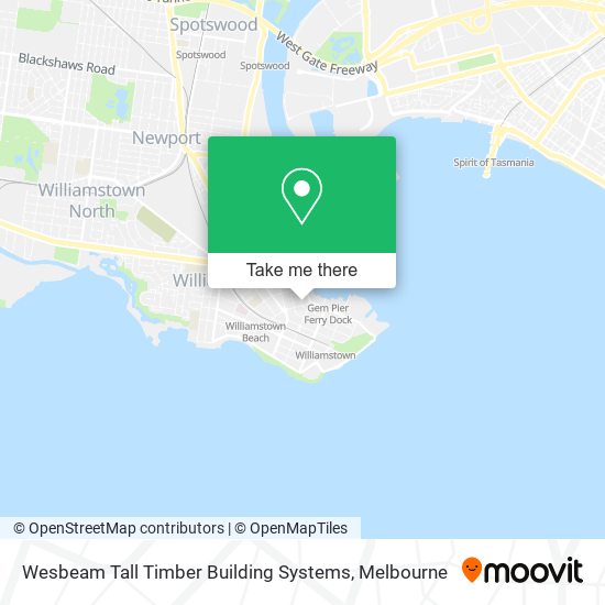 Wesbeam Tall Timber Building Systems map