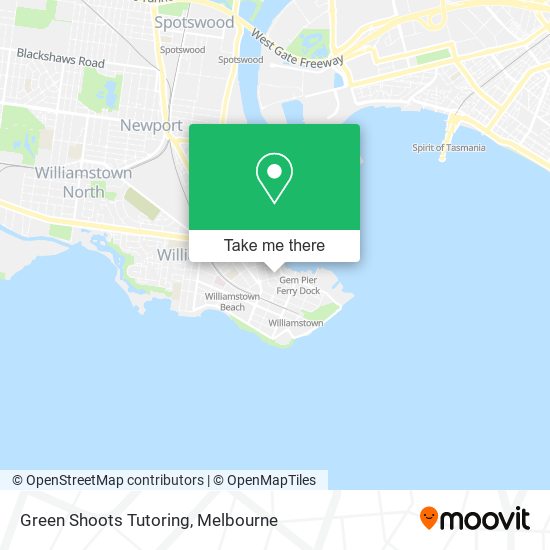 Green Shoots Tutoring map