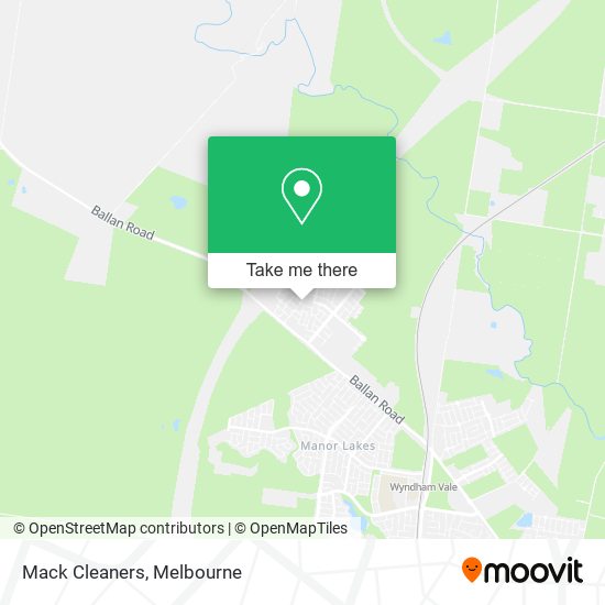 Mack Cleaners map