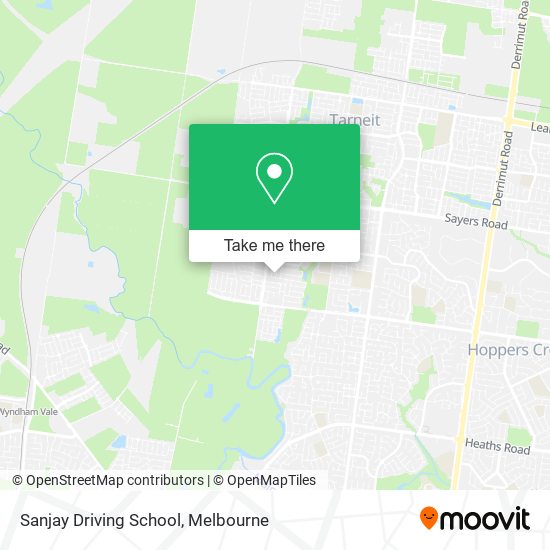 Sanjay Driving School map