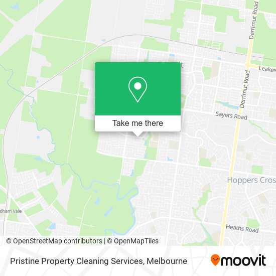 Pristine Property Cleaning Services map