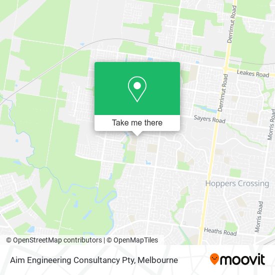 Aim Engineering Consultancy Pty map