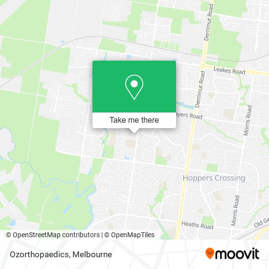Ozorthopaedics map