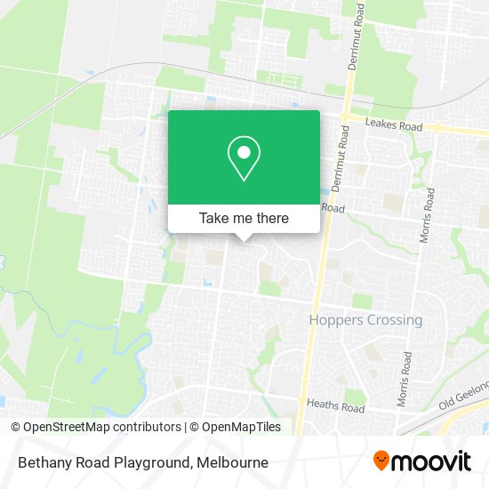 Bethany Road Playground map