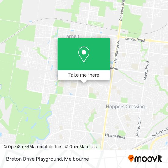 Breton Drive Playground map