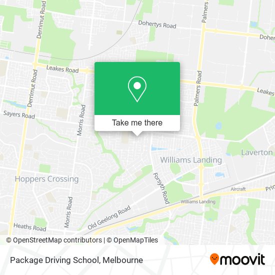 Package Driving School map