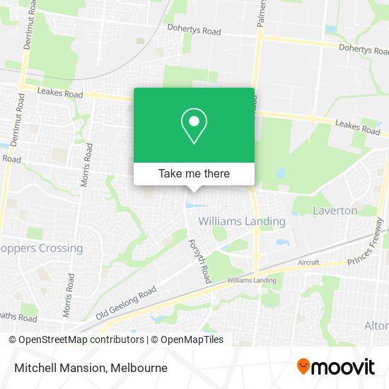Mitchell Mansion map