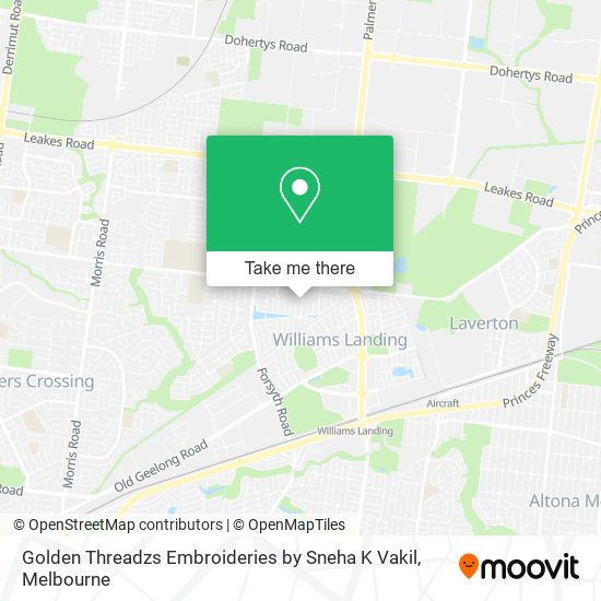 Golden Threadzs Embroideries by Sneha K Vakil map