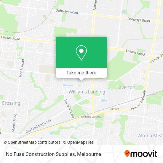 No Fuss Construction Supplies map