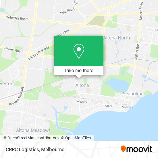 CRRC Logistics map