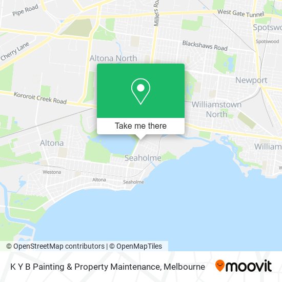 K Y B Painting & Property Maintenance map