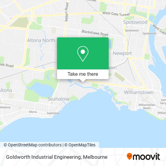 Goldworth Industrial Engineering map