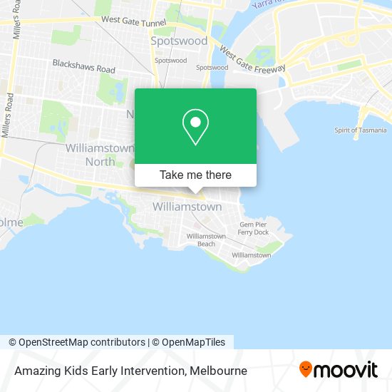 Mapa Amazing Kids Early Intervention