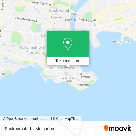 Soulmamabirth map