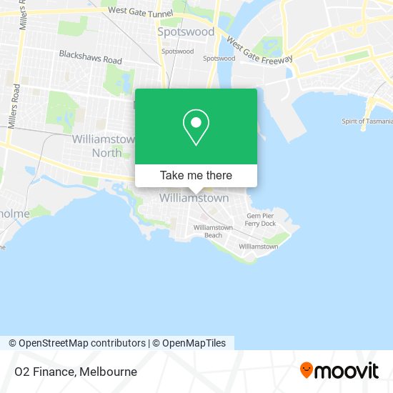 O2 Finance map