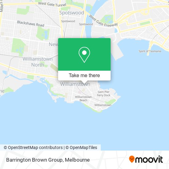 Barrington Brown Group map