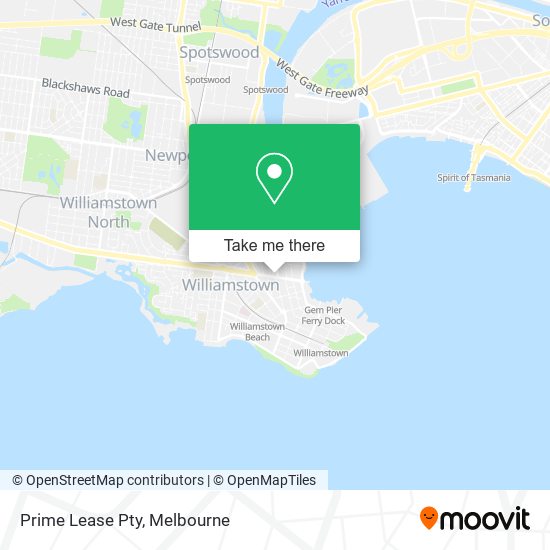 Prime Lease Pty map