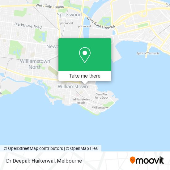 Dr Deepak Haikerwal map