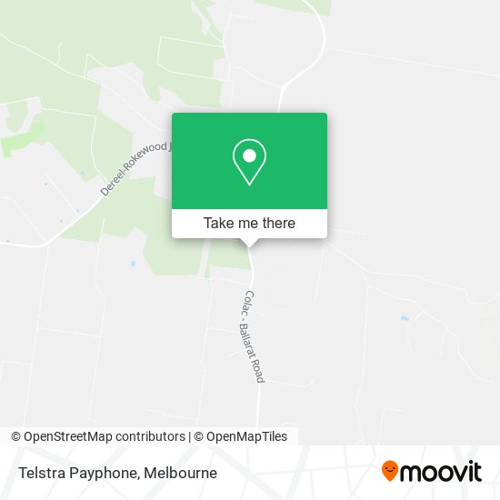 Telstra Payphone map
