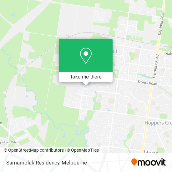 Samamolak Residency map