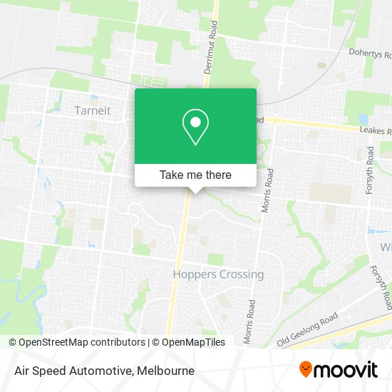 Air Speed Automotive map